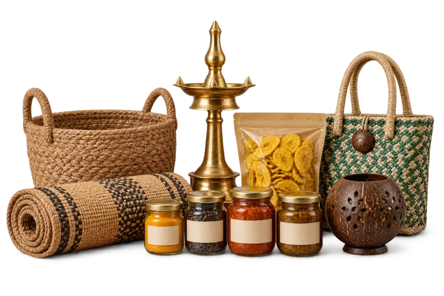 Products made in Kerala