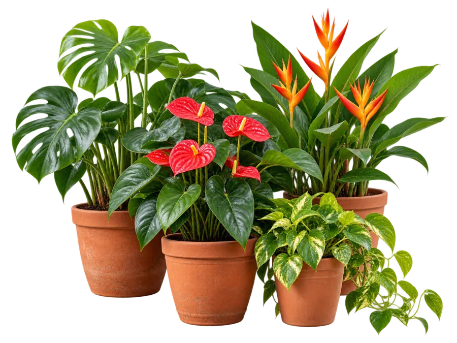 Plants and flowering nursery